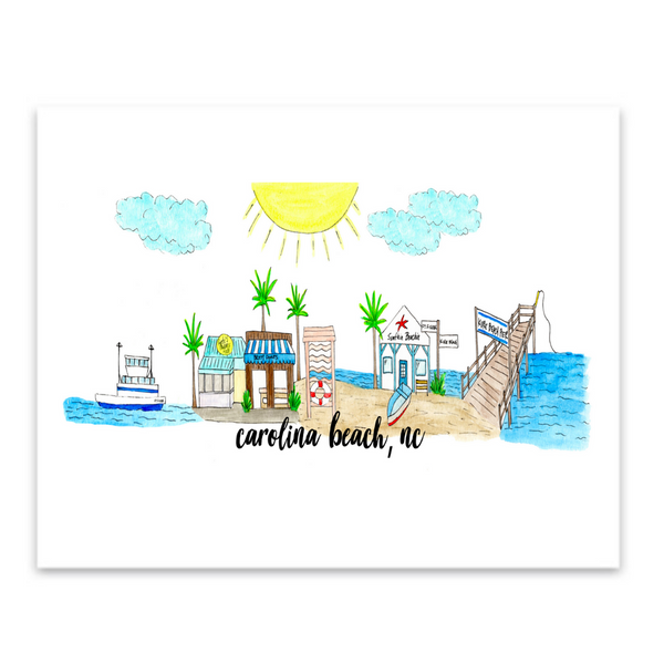 Carolina Beach, NC Print