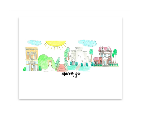 Macon, GA Print