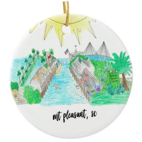 Souvenir Beach Ornament