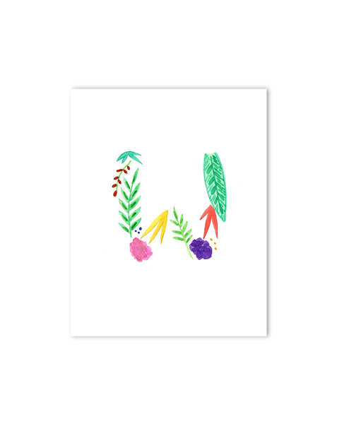 tropical theme nursery decor initials