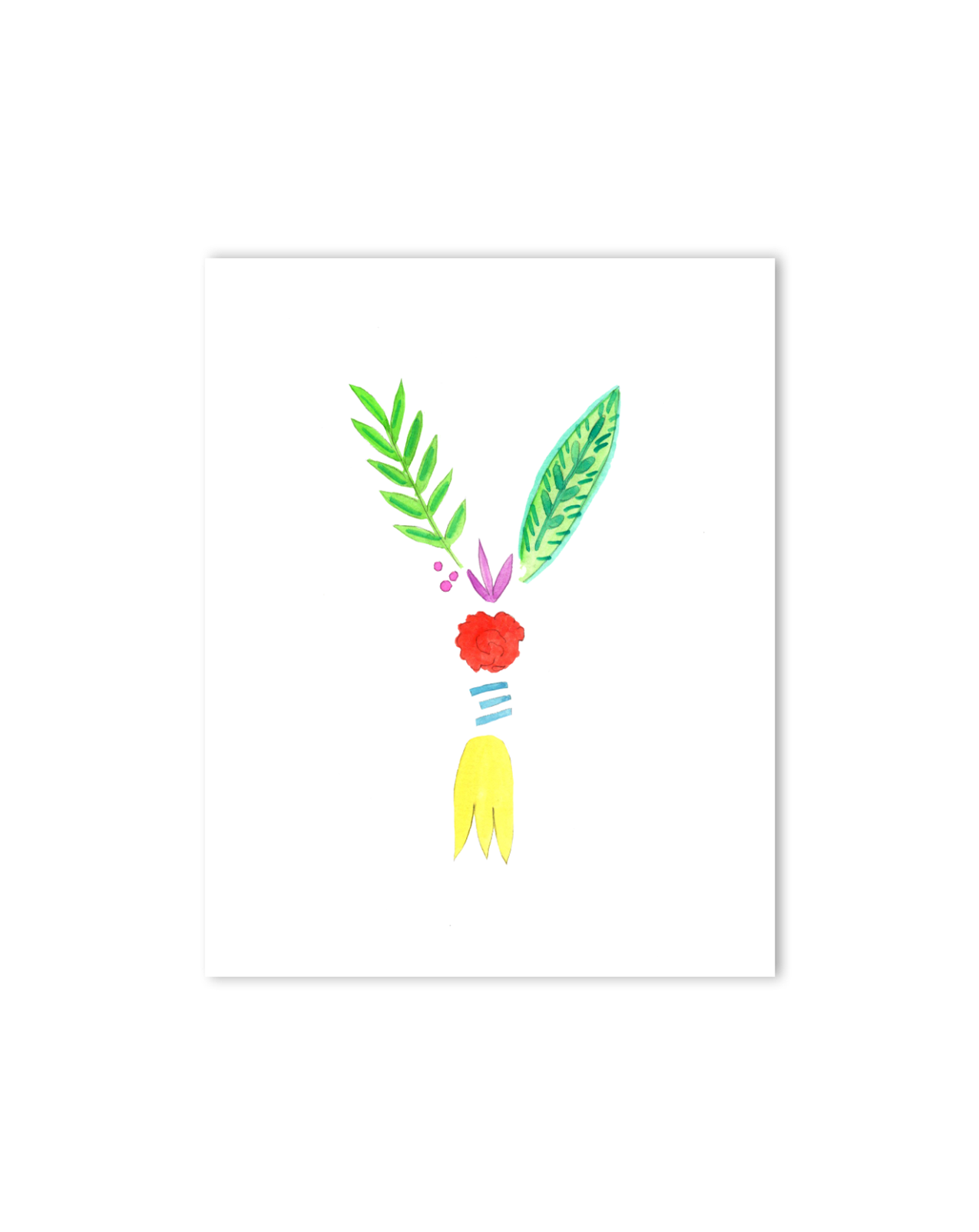 tropical theme nursery decor initials